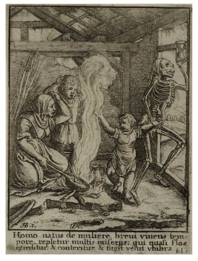 Child. State 2 by Wenceslaus Hollar